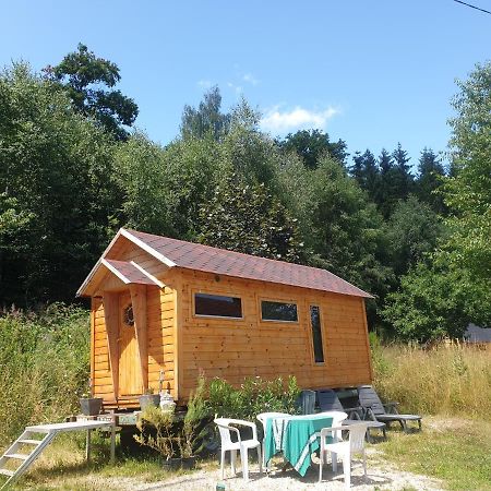 White Wood Tiny House Villa Darney Exteriör bild